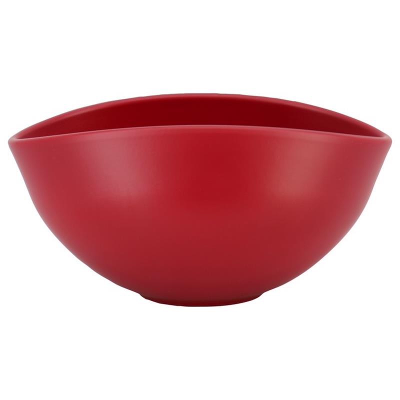 Topf ovale Veere 21.5x11x10.5cm weinrot matt es/9