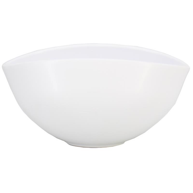 Topf ovale Veere 21.5x11x10.5cm weiß matt es/9