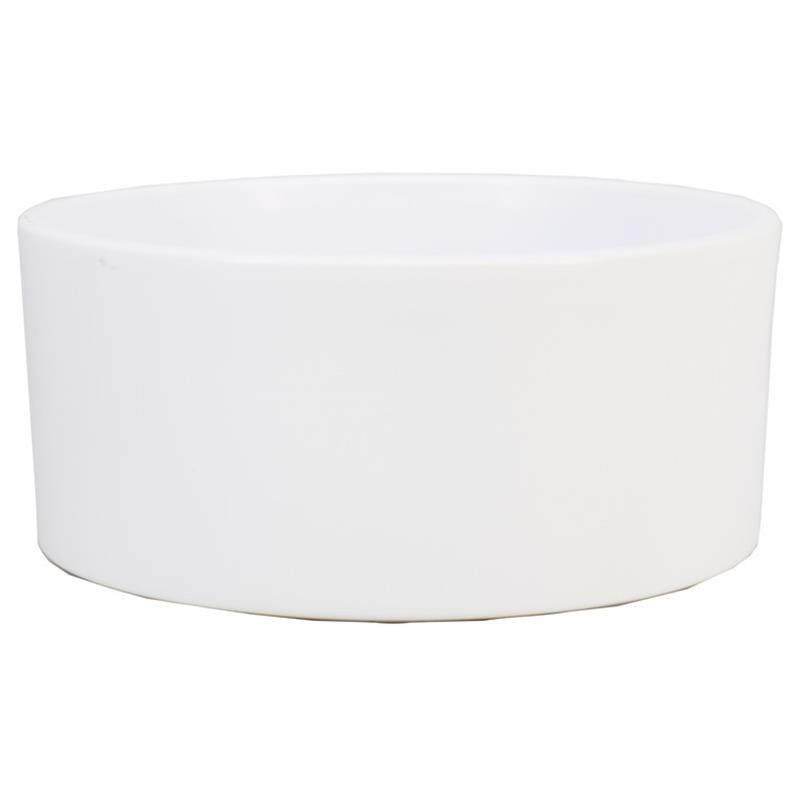 Schale Veere D22 H10cm weiß matt