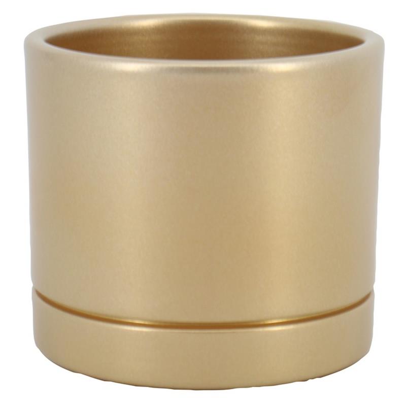 Pot Lynn d17.5 h14.5cm goud es/15
