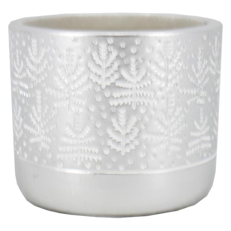 Topf Flow D13.4 H13cm silber es/12