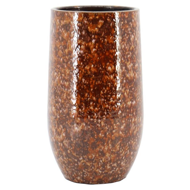 Vase Bejo d18 h35cm brun