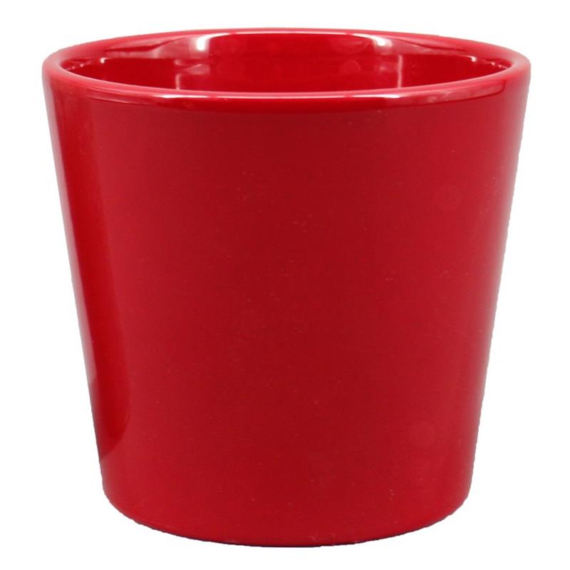 Pot Maud d13.5 h12.5cm wijnrood es/12