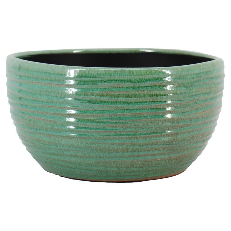 Schale Pego D29 H14cm grün