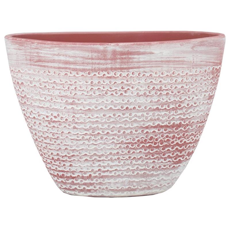 Pot Horta ovaal 39x18x28cm roze