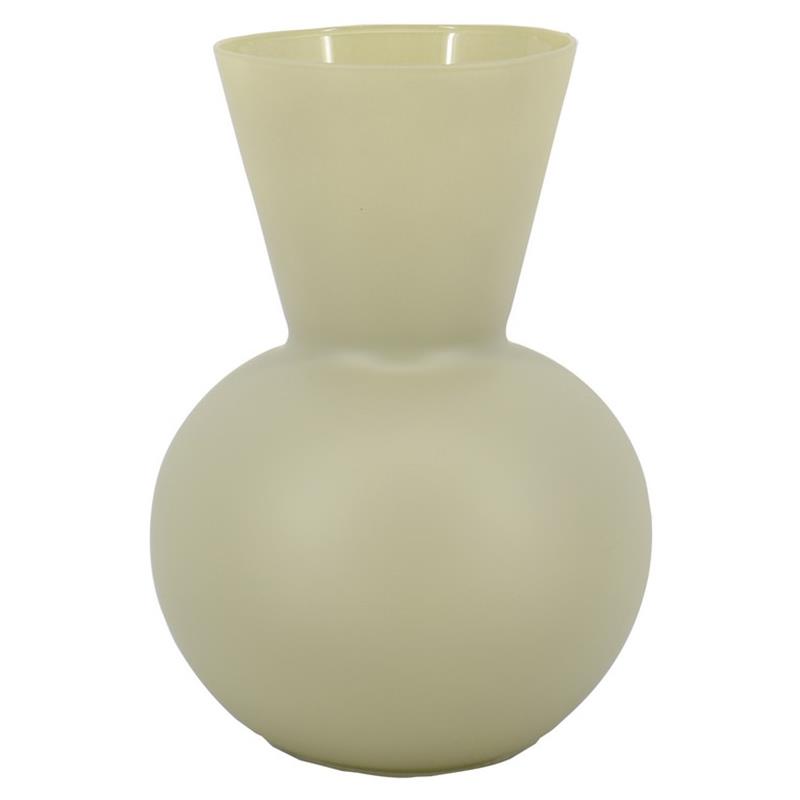 Glas Elly d20/30 h40cm kaki mat